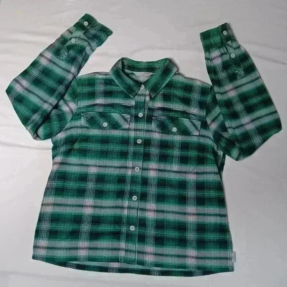COPY - Stio Bevel Flannel button  up Ladies Size M - Picture 1 of 9